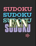 Sudoku Fan : Sudoku Puzzle Book for Everyone - 320 Medium Level puzzles to keep you busy and entertained - with solutions 8.5¨ x 11¨ 