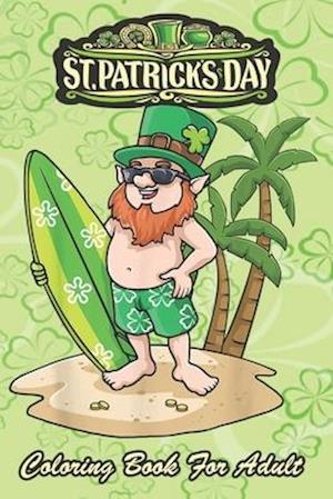 St Patricks Day Coloring Book For Adult