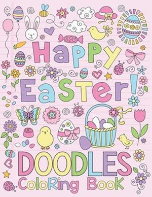 Happy Easter Doodles Coloring Book