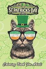 St Patricks Day Coloring Book For Adult