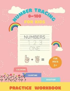 Number Tracing Workbook and Coloring