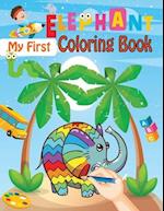 My First Elephant Coloring Book