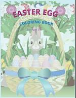 Easter Egg Coloring Book: For Ages 2-4 