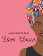 Adult Coloring Book Black Women