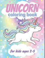 Unicorn Coloring Book for Kids Ages 2-5