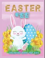 Easter Egg Coloring Book For Kids Ages 4-8: A Fun to Color Book Of Eggs 