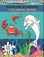 Manatee & Friends Coloring Book