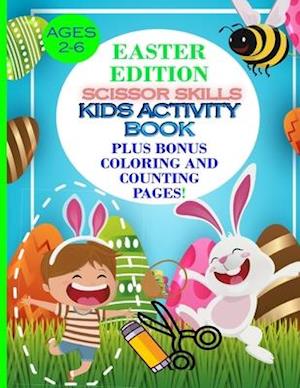 Easter Edition Scissor Skills Kids Activity Book