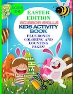 Easter Edition Scissor Skills Kids Activity Book