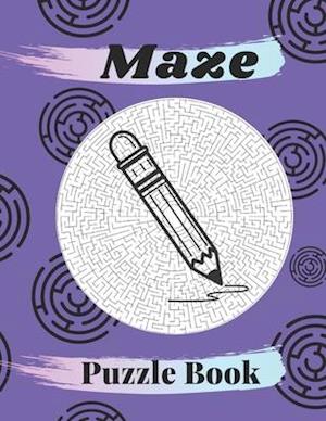 Maze puzzle Book