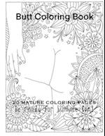Butt Coloring Book 20 Mature Coloring Pages Be Ready For Butthole Fun! 