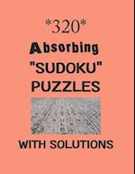 320 Absorbing "Sudoku" Puzzles with solutions