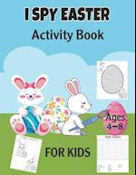 I Spy Easter Activity Book For Kids Ages 4-8