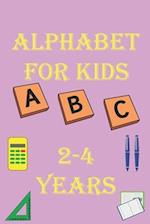 alphabet for kids 2-4 years