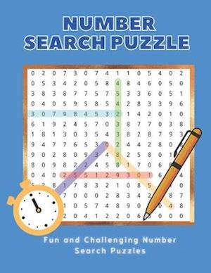 Number Search Puzzle Book