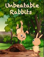 unbeatable rabbits: rabbit coloring book 