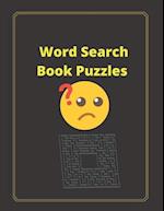 Word Search Book Puzzles