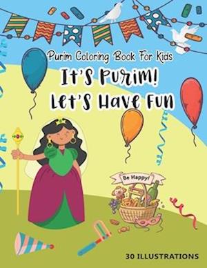 Purim Coloring Book For Kids