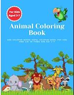 Kids Coloring Books Animal Coloring Book