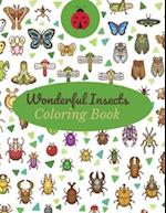 Wonderful Insects Coloring Book