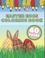 Easter Eggs Coloring Book