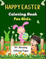 HAPPY EASTER Coloring Book For Girls 50+Amazing coloring pages