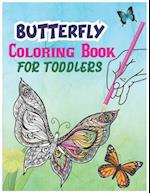 Butterfly Coloring Book For Toddlers!