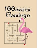 Flamingo Maze Book For Kids 100 Mazes Flamingo