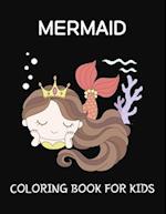 Mermaid Coloring Book For Kids