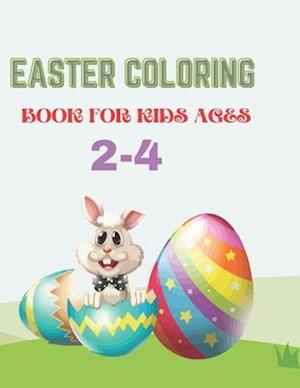 Easter Coloring Book for Kids Ages 2-4