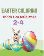 Easter Coloring Book for Kids Ages 2-4