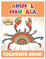 Animal Mandala Coloring Book