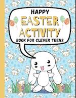Happy Easter Activity Book for Clever Teens