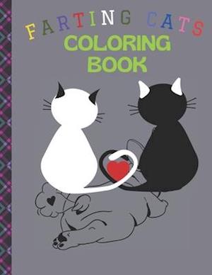 Få Farting Cats Coloring Book: A Hilarious Coloring book for kids ...