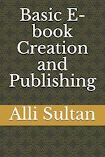 Basic E-book Creation and Publishing