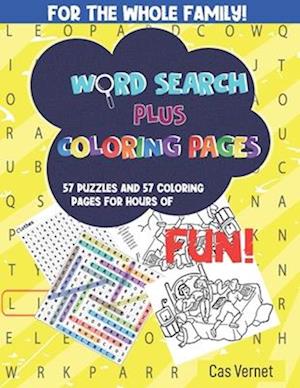 Få Word Search Plus Coloring Pages: Word search games plus related