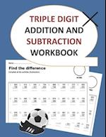 triple digit addition and subtraction workbook 