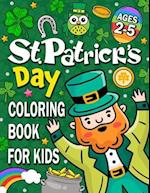 St. Patrick's Day Coloring book for kids ages 2-5