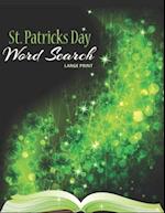 St Patrick's Day Word Search Large Print