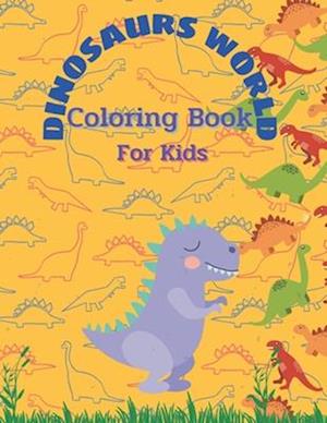 Dinosaurs world Coloring Book