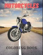 Motorcycles Coloring Book: Chopper Superbike Motocross Oldschool Motorcycles 