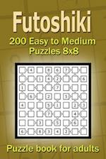 Futoshiki puzzle book for adults.