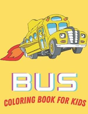 Bus Coloring Book For Kids