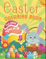 Easter Coloring Book for Kids Ages 4-8