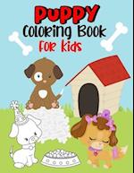 Puppy Coloring Book for Kids: Cute and Playful Puppies and Bones for Dog Lovers to Color - Excellent Gift for Children (Dog Coloring Book) 