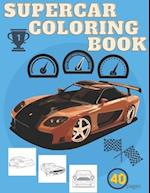 SuperCar Coloring Book