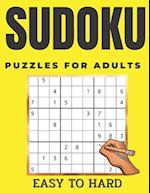 Sudoku Puzzles For Adults Easy To Hard