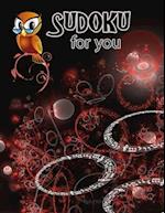 SUDOKU FOR YOU: Sudoku Puzzle Book For Adults: 16X16 Sudoku Puzzles , Sharpen your intelligence 