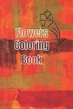 Flowers Coloring Book