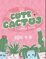 Cute Cactus Coloring Book